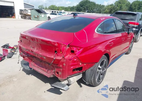 2021 Hyundai Sonata Sel Plus from USA, damaged, VIN 5NPEJ4J23MH091283